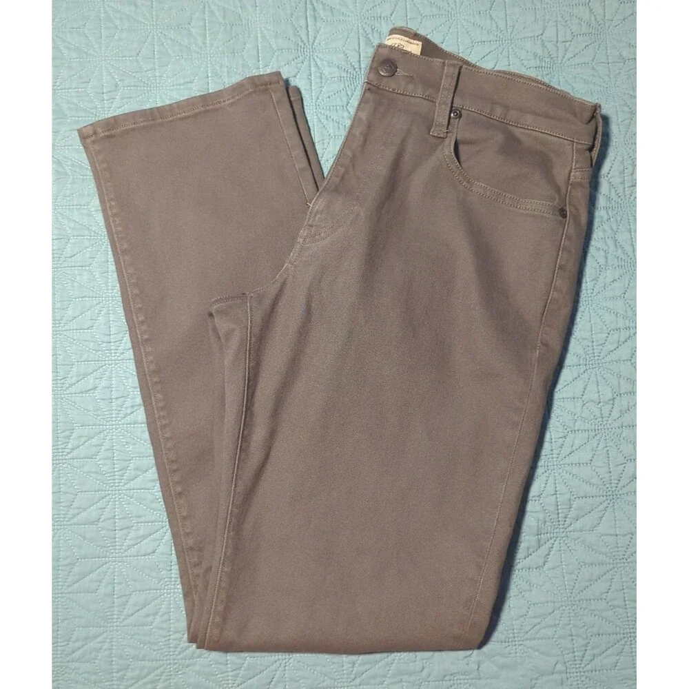 J. Crew Straight Fit Bergen 5 Pocket Denim Pant Mens 31x32 Balsam Bark Style 770